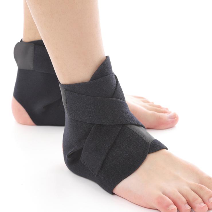OHplus 足首クロスサポーター フリーサイズ 左右兼用 1枚入り 足首用 サポーター かかと 踵 テーピング 着圧 伸縮 足首 スポーツケア |  | 12