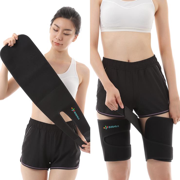 OHplus 太もも燃焼サポーター 2枚入り シェイプアップサポートベルト サウナベルト ダイエットベルト シェイプアップベルト 太ももシェイパー | ブランド登録なし | 10