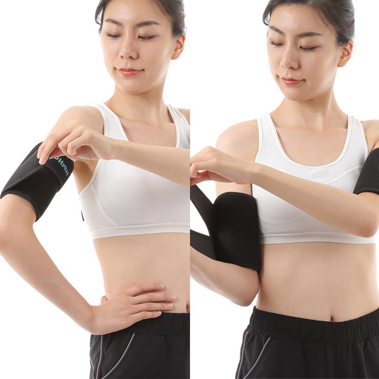 OHplus 二の腕燃焼サポーター 2枚入り シェイプアップサポートベルト サウナベルト ダイエットベルト シェイプアップベルト 二の腕シェイパー | ブランド登録なし | 10