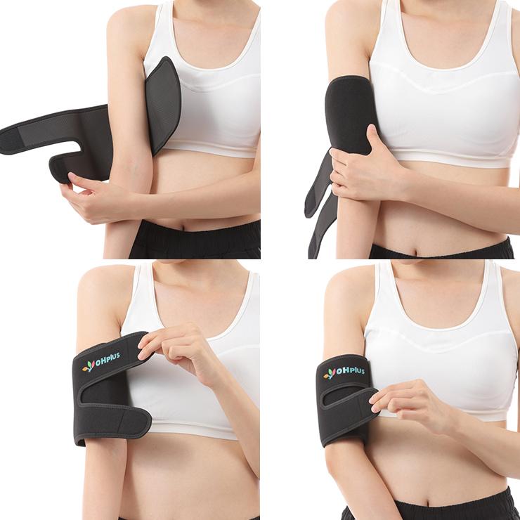 OHplus 二の腕燃焼サポーター 2枚入り シェイプアップサポートベルト サウナベルト ダイエットベルト シェイプアップベルト 二の腕シェイパー | ブランド登録なし | 09