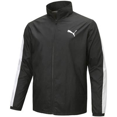 ウインドブレーカー 上下 メンズ ジャケット puma 裏トリコット ジャケット パンツ 846085 846086 ブラック 24198|ohshimasp|02