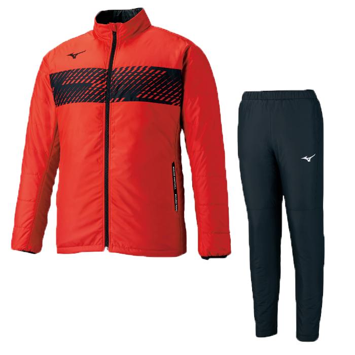 ミズノプロ　ウィンドブレーカー　上下セット　2XO 美品 ミズノプロ ウインドブレーカー 上下セット ブレスサーモ XO