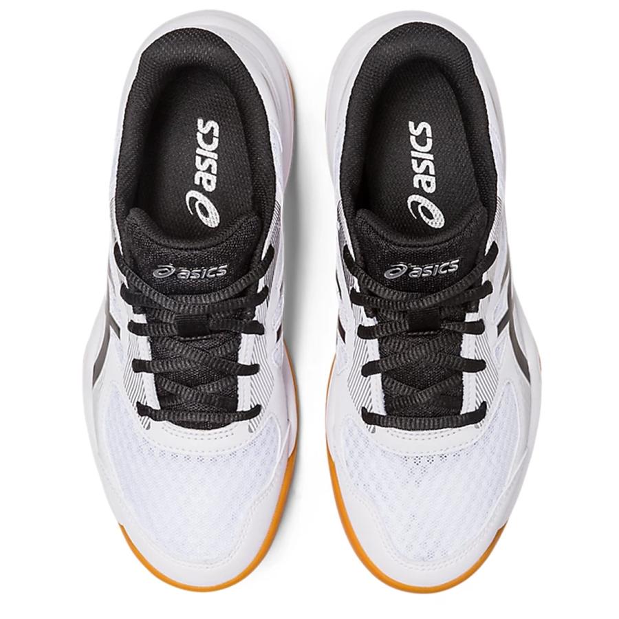 MIZUNO バレーボールシューズ サンダーブレード3 白黒ゴールド 25