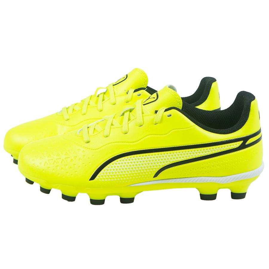 PUMA（プーマ） サッカースパイク ジュニア キッズ 子供 イエロー 土