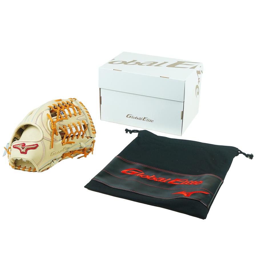 Global Elite 硬式グローブ 外野手用 軟式 ミズノ グローバル