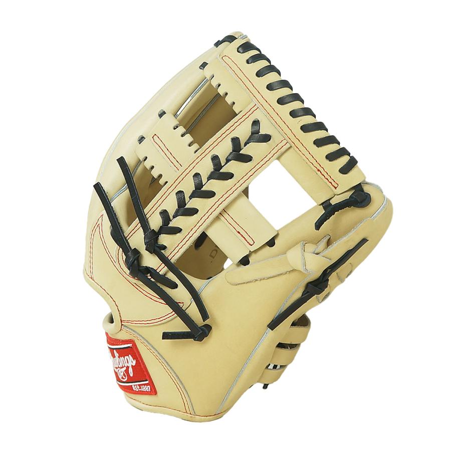 HOH ローリングス 軟式グローブ グラブ 内野手用 右投 野球 一般 11.62インチ GR3HECK45 キャメル 50358 : 大島 ...