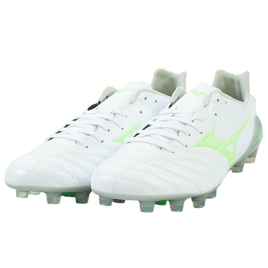 サッカーシューズ スパイク モレリア モナルシーダーネオ3 24cm MIZUNO ミズノ モナルシーダ NEO III ELITE(ホワイト×ブルー