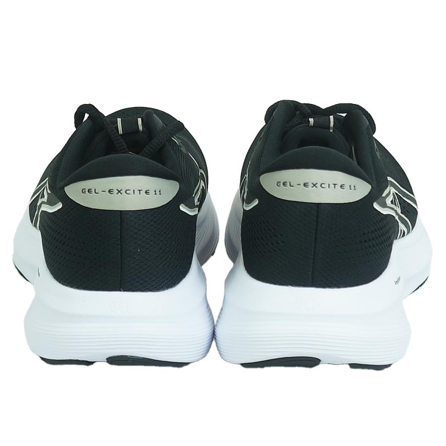 ランニングシューズ アシックス 厚底 4e ワイド 幅広 ジョギングシューズ メンズ スニーカー GEL-CXCITE11 黒 ブラック 50896の画像