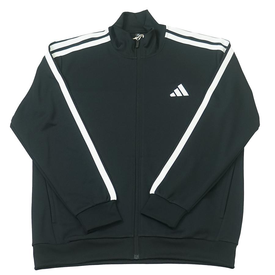  3ストライプ ジャージ M ホワイト/ブラック adidas（アディダス） ジャージ メンズ 上下 ブランド セットアップ