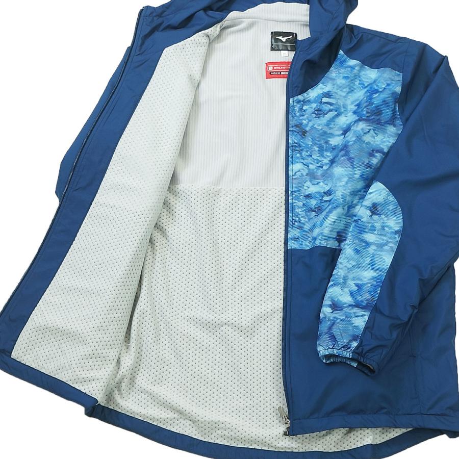 MIZUNO ブレスサーモ ウインドブレーカー 上下 XLサイズ BREATH THERMO ウインドブレーカー ウィンドブレーカー 上下 XLサイズ