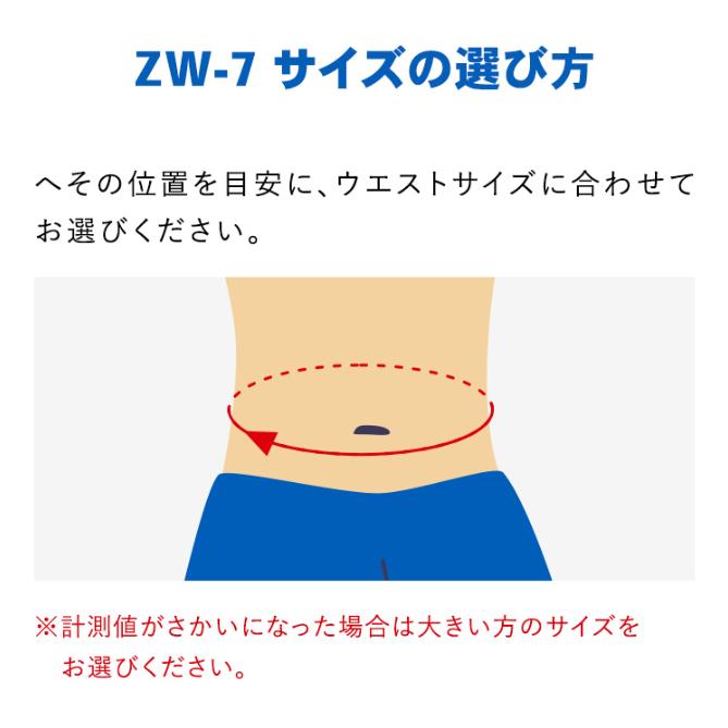 ザムスト 腰サポーター ZW-7 腰痛ベルト コルセット ZAMST 腰 腰用 