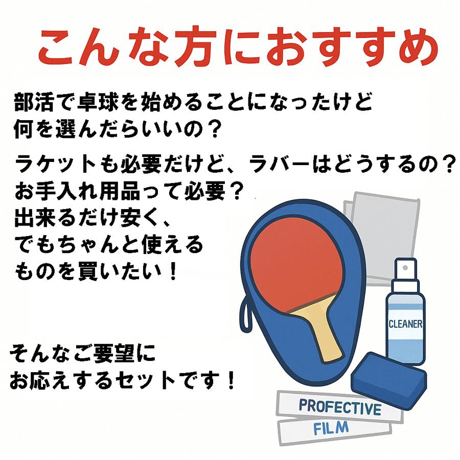 VICTAS（ヴィクタス） 卓球ラケット セット シェイク スワットFL