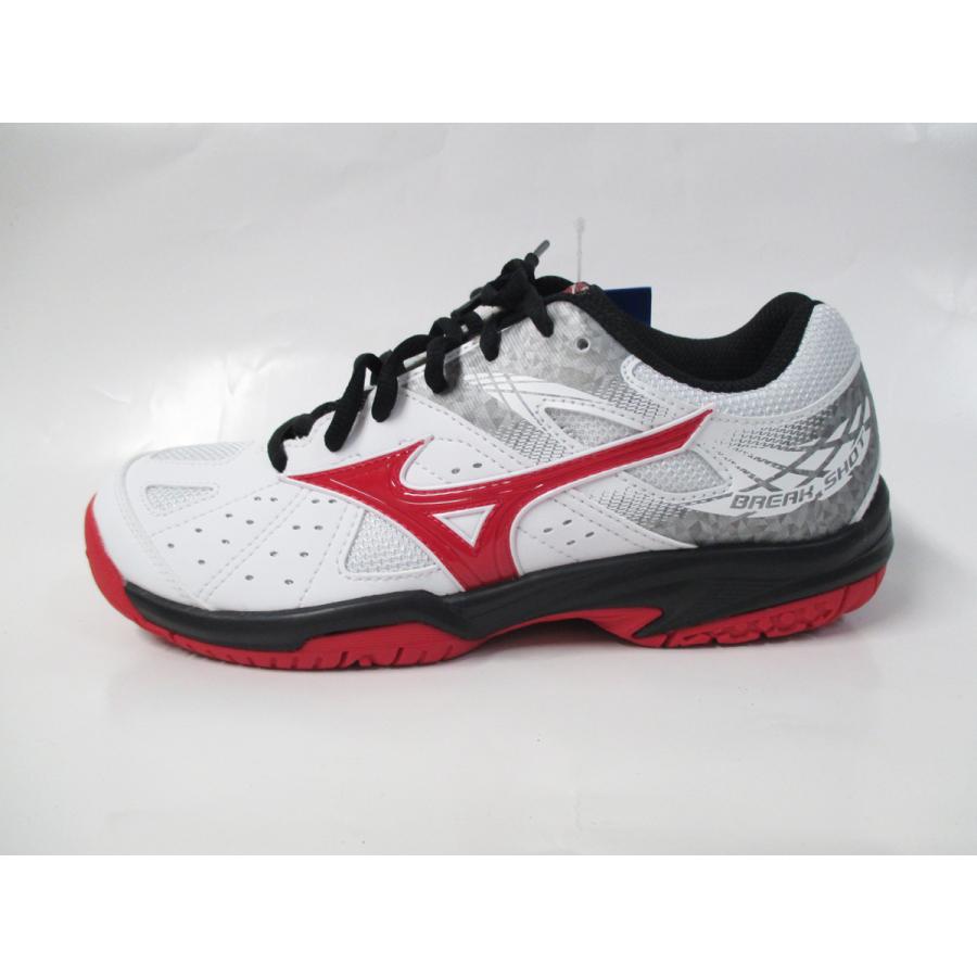 ミズノ Mizuno テニス シューズ ブレイクショット2 Oc 61gb ホワイト レッド クレーアンツーカー 砂入り人工芝兼用 セール 50 Off以上 Tns 大島スポーツヤフーショッピング店 通販 Yahoo ショッピング