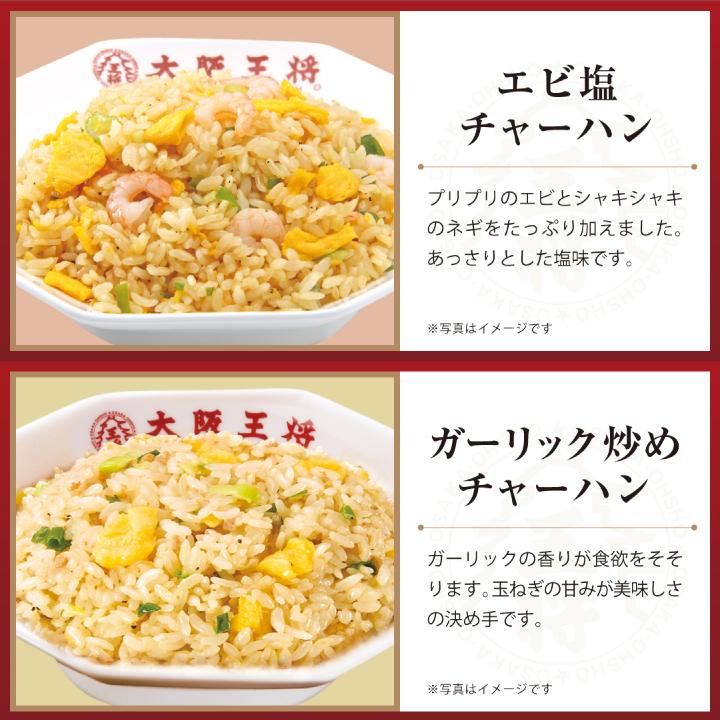 冷凍食品 チャーハン 大阪王将 大阪王将 おなかいっぱいの幸せ炒飯セレクション 中華 王将 冷凍 お取り寄せグルメ 業務用 冷凍食品 食品 炒飯｜ohsho｜04