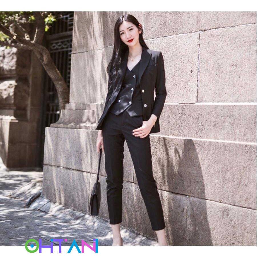 50 割引グレイ系 Free Size注目の 通勤 Ol レディース ロング丈ジャケット ベスト スキニーパンツ パンツスーツ パンツスーツ上下 スーツ フォーマル ドレスグレイ系free Size Ucex Org