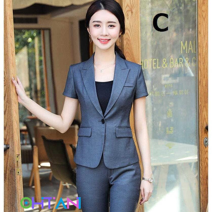 50 割引グレイ系 Free Size注目の 通勤 Ol レディース ロング丈ジャケット ベスト スキニーパンツ パンツスーツ パンツスーツ上下 スーツ フォーマル ドレスグレイ系free Size Ucex Org