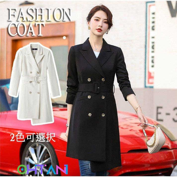 スーツ コート 女性 レディース 暖かい 防寒 ２色 おしゃれ セレモニー 着痩せ レディース 代30代40代50代 春秋冬 ビジネス 通勤 Ol 職場 黒 白 0314na472 オオタニ商店 通販 Yahoo ショッピング