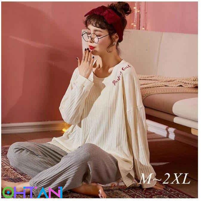 パジャマ レディース ルームウェア 秋冬 綿 セットアップ 長袖 大きいサイズ 可愛い ゆったり 長ズボン ロングパンツ 韓国風 寝巻き 部屋着 カジュアル 激安正規品