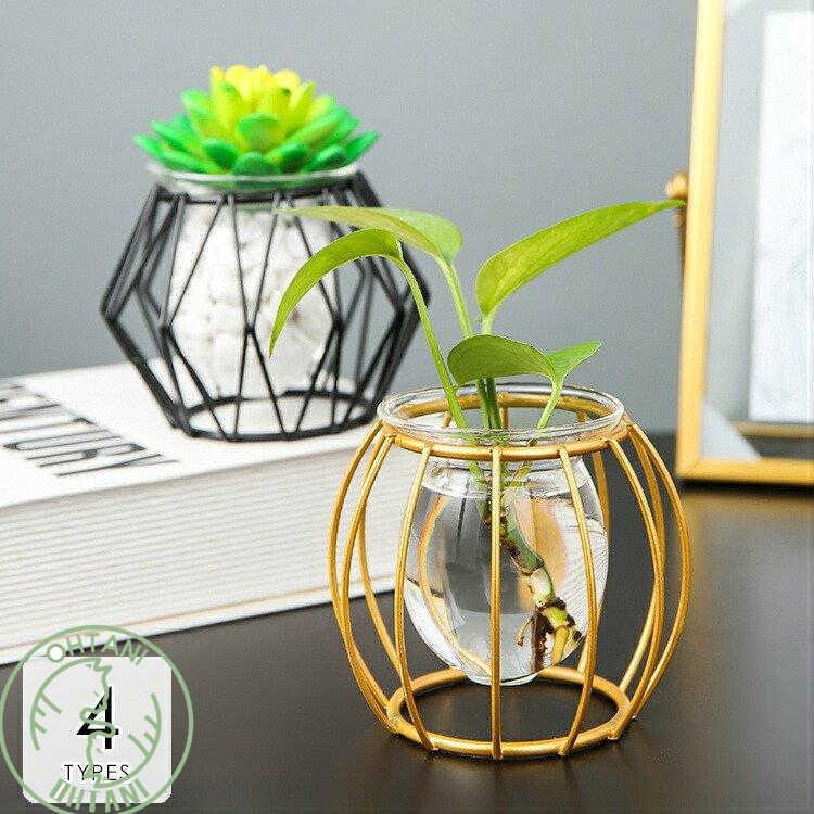 植木鉢 プランター おしゃれ 鉢植え 花 栽培 プレゼント ギフト 通販 かわいい ガーデニング ゴールド ブラック繊細 スタイリッシュ 重厚感 Ams72 代引不可