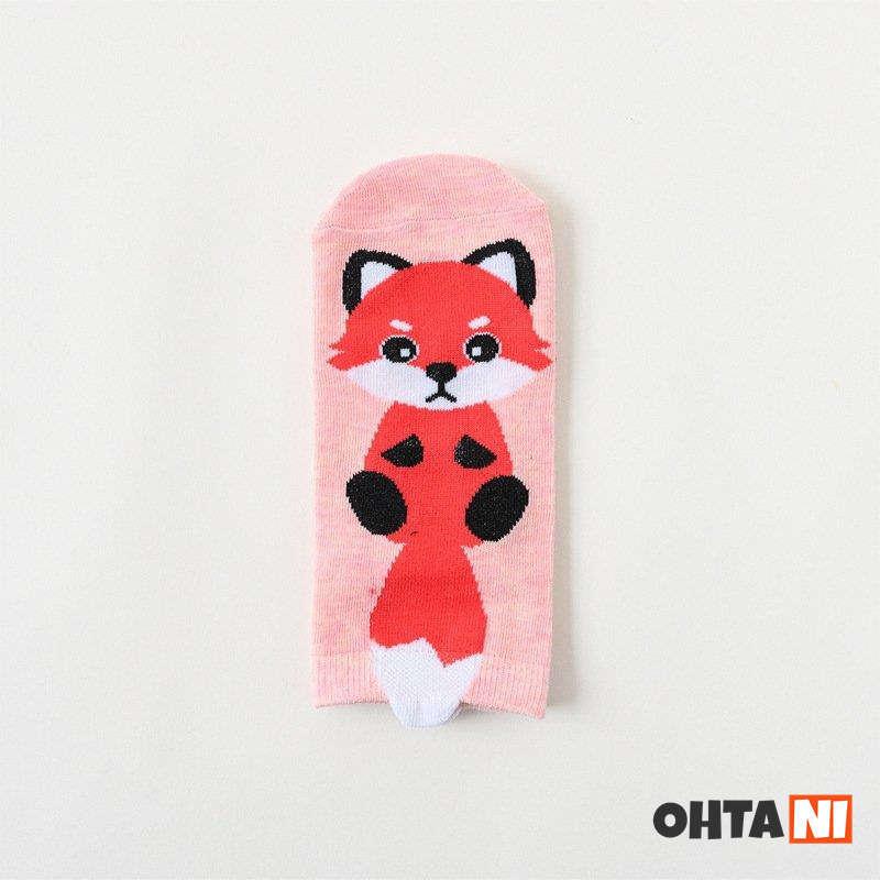 靴下 ショートソックス くるぶし丈 レディース 女性 くつ下 レッグウェア 猫 たぬき 犬 動物 アニマル イラスト カジュアル ヘビロテ かわいい 0608socks160 オオタニ商店 通販 Yahoo ショッピング