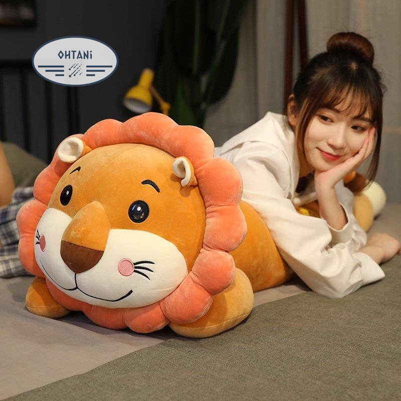 ぬいぐるみ ライオン 抱き枕 インテリア かわいい ふわふわ 95cm新作 1606na161 オオタニ商店 通販 Yahoo ショッピング