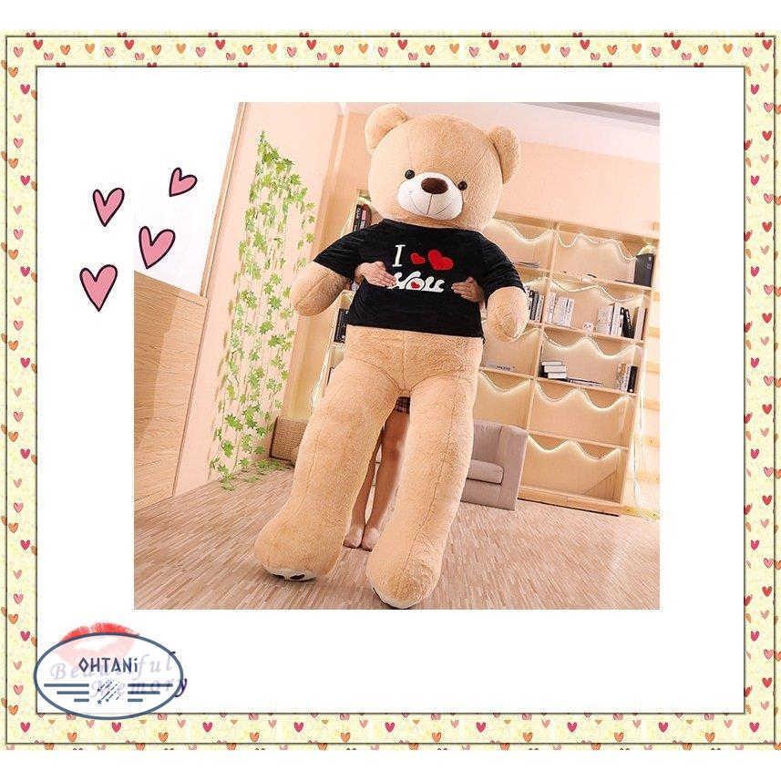 くま ぬいぐるみ 熊 超 巨大 大きい イベント インテリア 飾り クリスマス 誕生日 記念日 恋人 彼女 彼氏 プレゼント 添い寝 昼寝 260cm新作 16na493 オオタニ商店 通販 Yahoo ショッピング