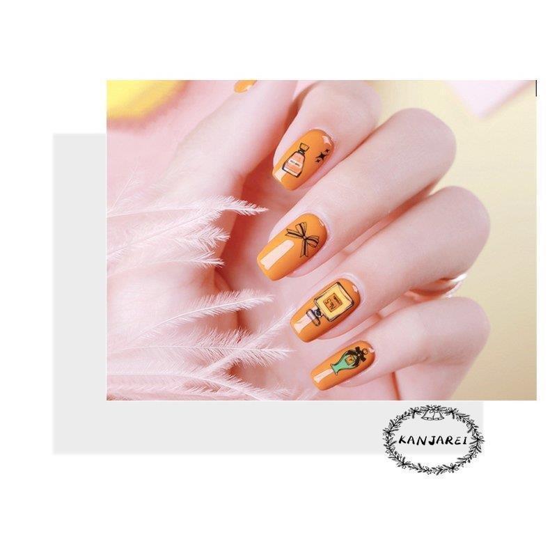 ネイル ネイルシール パーツ デコパーツ セルフネイル 春ネイル シール 羽 花 唇 イラスト くま にこちゃん ハート キュート N オオタニ商店 通販 Yahoo ショッピング