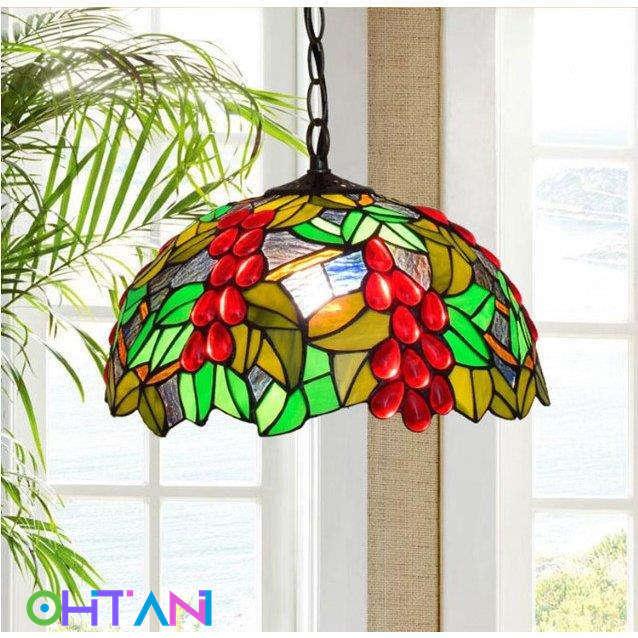 ペンダントライト 綺麗 ステンドグラス 天井照明 アンティーク風 レトロ 照明 器具 おしゃれ リビング カフエ風 キッチン デザイン ガラス モザイク Led対応 Na オオタニ商店 通販 Yahoo ショッピング