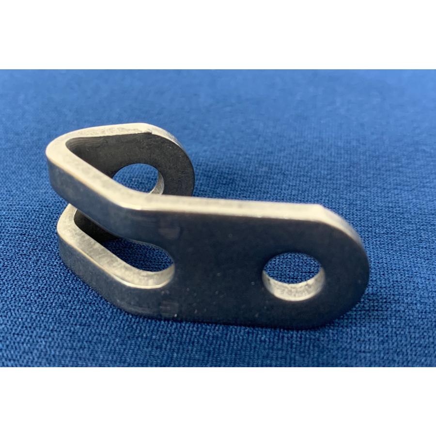 ステンレスくくり金具4・5mm共通/10個（くくり罠部品） : 太田製作所