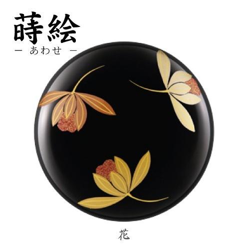 骨壺 手元供養 ミニ骨壺 塗師細工製 蒔絵あわせ 花 かっこ良い 木製 遺骨納める ソールジュエリー 冠婚葬祭、宗教用品-メモリアル用品作成グッズ