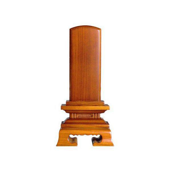 位牌 唐木位牌 本欅 春日型 4.5寸 国産 会津 伝統工芸品 高品質 仏具 仏壇 供養