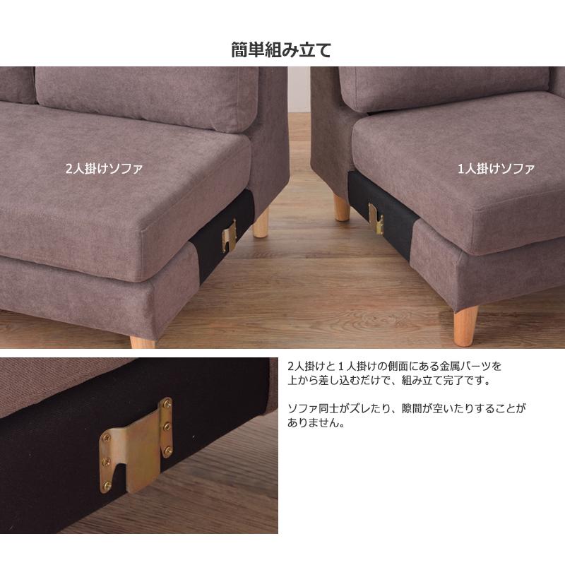 カウチソファ カウチソファー ポケットコイル フェザー おしゃれ L字型