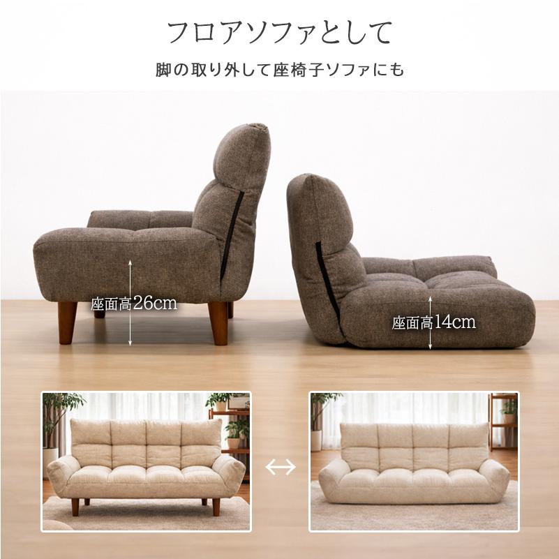 ソファ 2人掛け 二人掛けソファ ソファー ローソファー コンパクト