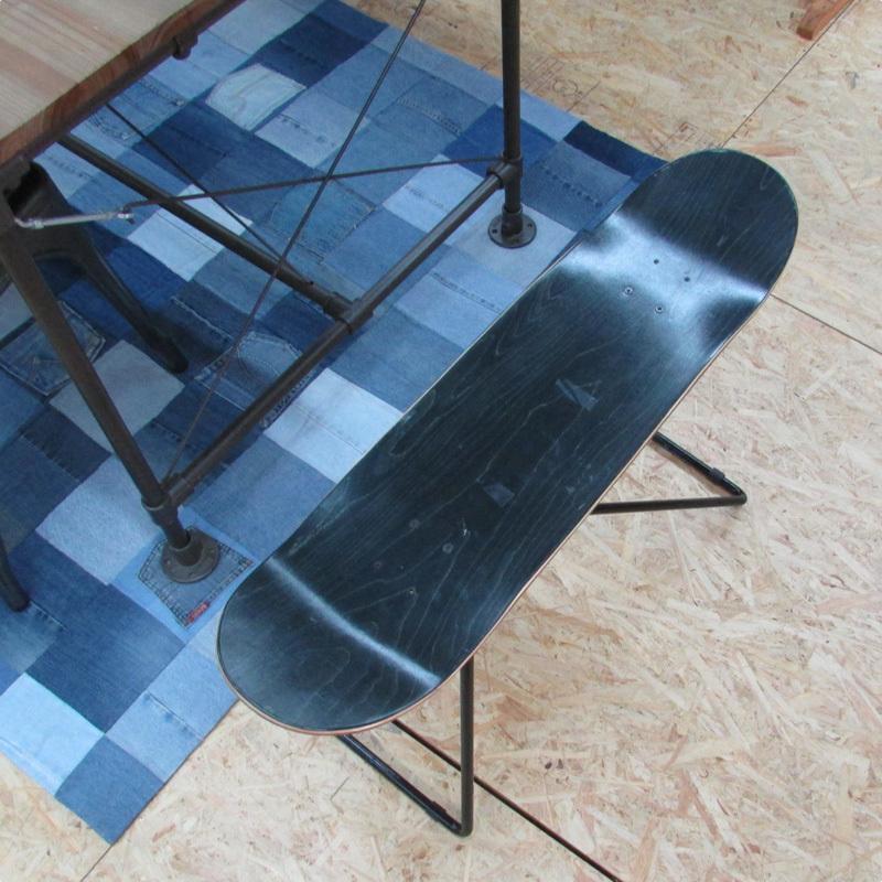 スツール ベンチ ラック 飾り棚 ヴィンテージ おしゃれ 遊び心