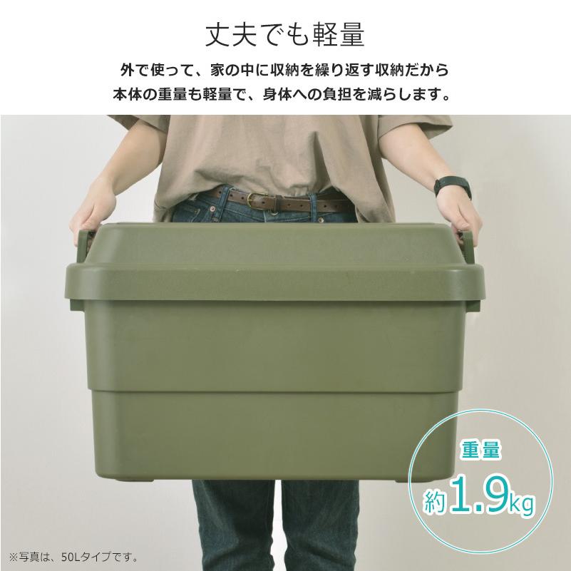 収納ボックス コンテナボックス トランク 収納ケース フタ付き