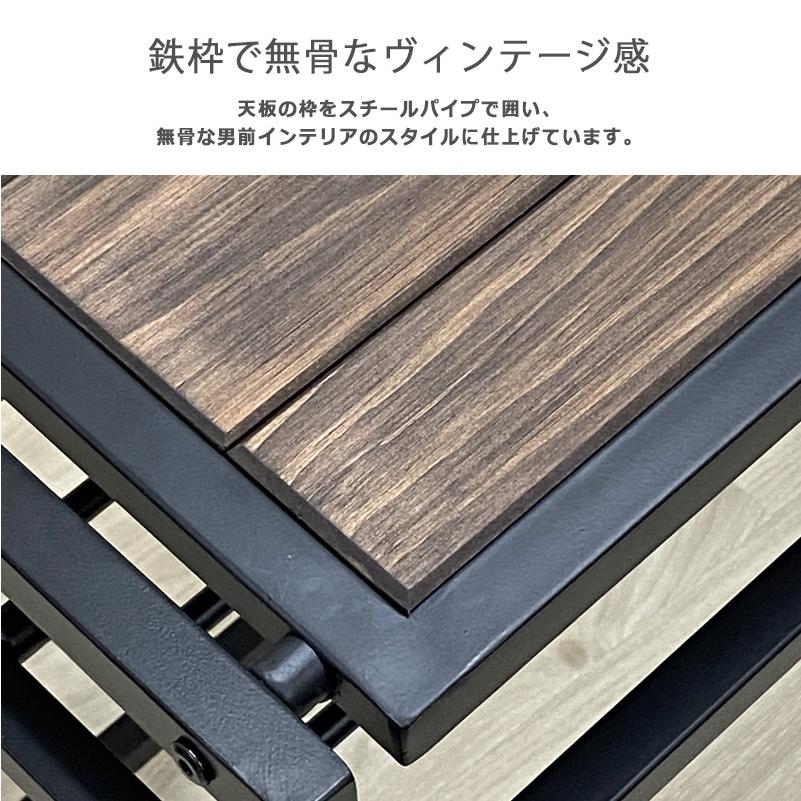 ダイニングテーブル 2人用 ヴィンテージ 天然木 オイル仕上げ ダイニングテーブル 2人用 ヴィンテージ 天然木 オイル仕上げ