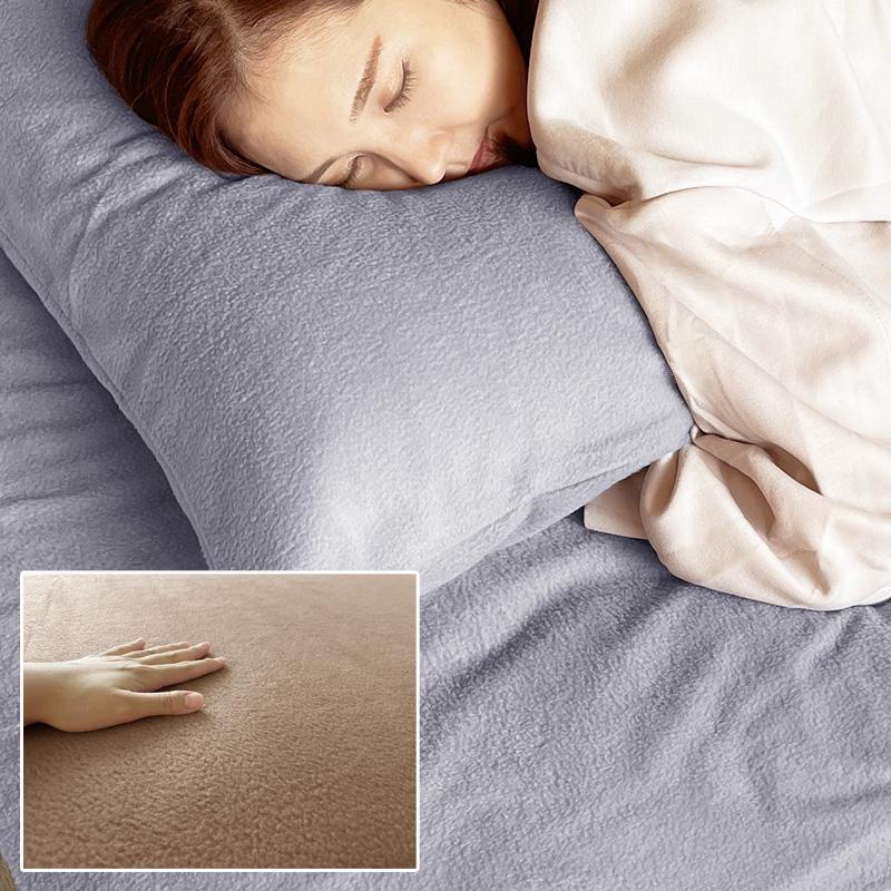 布団カバー 2点セット シングル セット 暖かい 掛けふとんカバー 枕カバー 冬 北欧 あったか フリース 保温 速乾 軽量 くすみ ふとんカバー |  | 05