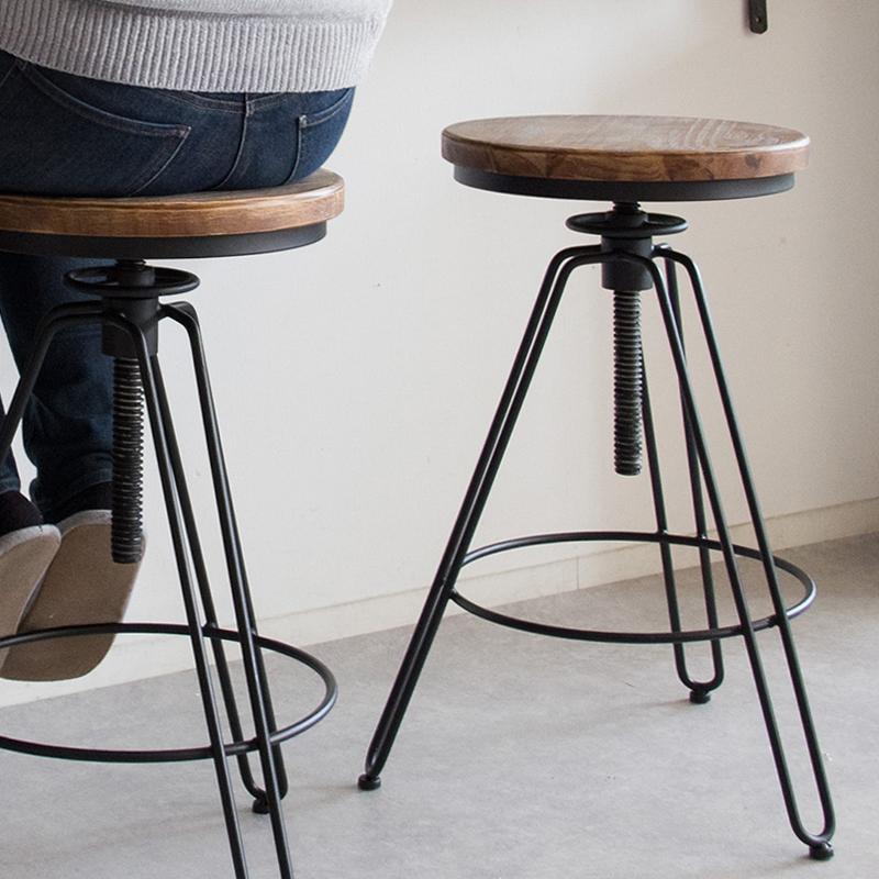 回転式バースツール ナチュラル sppp.com.mx