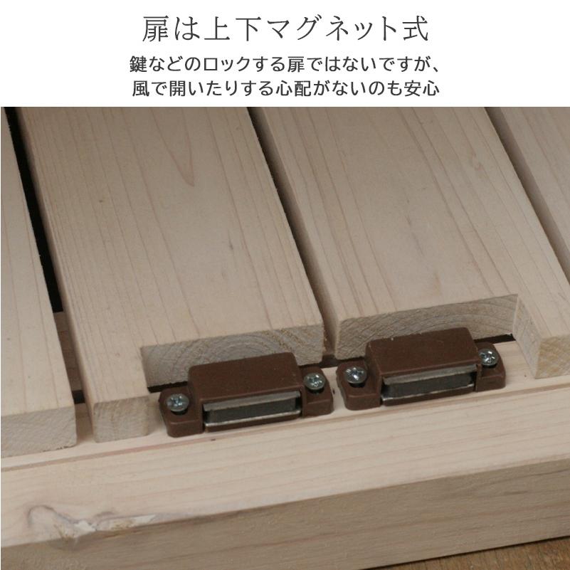 収納庫 木製 屋外 小型薄型 野外 ベランダ収納 納屋 小屋 収納コンテナ