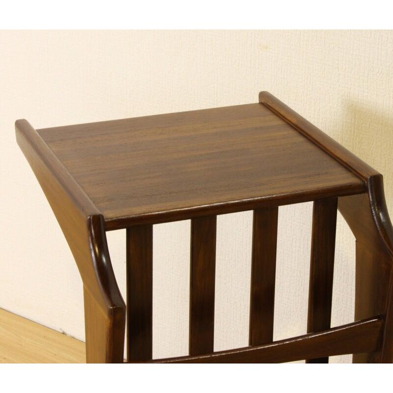 [美品]木製　無垢材　ハンドメイド　マガジンラック 美品]木製 無垢材 ハンドメイド マガジンラック 【公式通販】