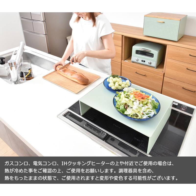 ブレッドケース おしゃれ パンケース キッチンラック キッチン台 キッチン収納 トースター 食パン入れ 調味料入れ 大容量 北欧 棚付き  中棚付き |  | 07