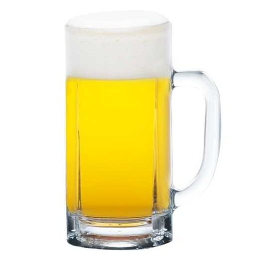 富貴堂　ビールジョッキ 富貴堂 / たる型ビールジョッキ・350ml缶用（金色） - RHINES
