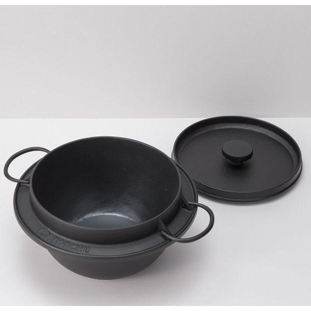 南部鉄器 鉄ごはん鍋（釜）5合炊き IH対応 : おいしい