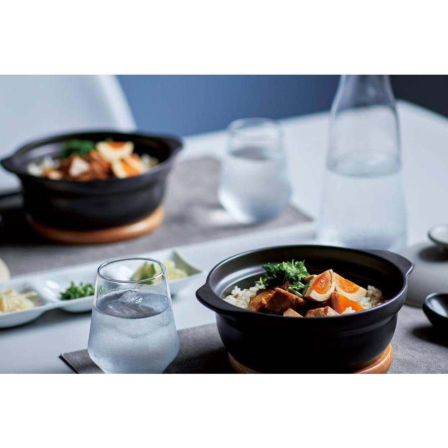 IH軽量土鍋 Karl (カール) 6.5号 グレー ＃特選デザイン食器の画像