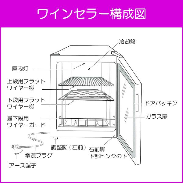 ワインセラー 家庭用 小型 コンプレッサー式 スタイルクレア SI