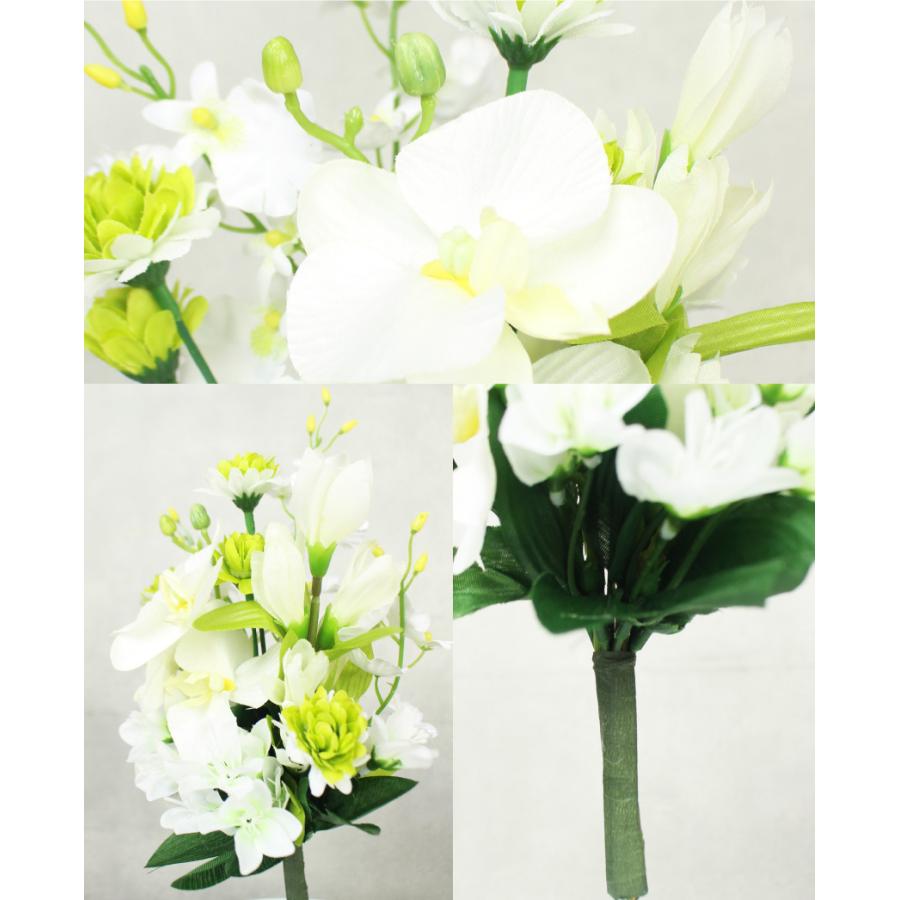 新作販売 枯れない花 仏花 お供花 Sサイズ 全高約26cm 白蘭 アリウム 1束 日本製 お盆 仏壇 お墓 葬式 納骨堂 お供え 供物 人工 造花 光触媒 Aynaelda Com