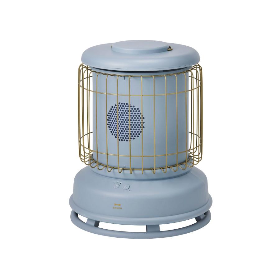 BRUNO ストーブ BOE100 アッシュブルー　生活家電 ブルーノ BRUNO 全方位型ファンヒーター Classic Stove BOE100