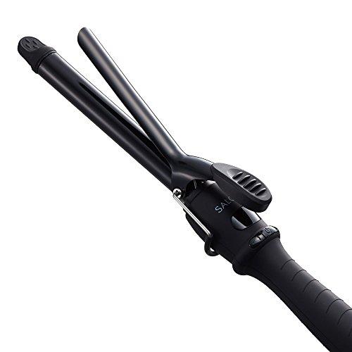 【美品】カールヘアアイロン ブラック/シルバー SL-008AB25(オールブラック) カールアイロン - 特価COM
