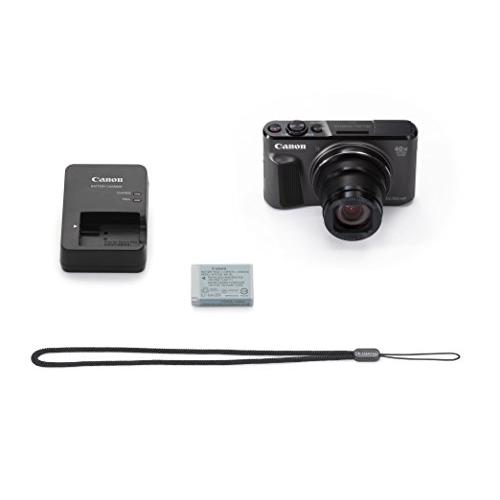 純国産/日本製 Canon デジタルカメラ PowerShot SX720 HS ブラック 光学40倍ズーム PSSX720HSBK