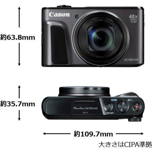 PowerShot 新品 Canon デジタルカメラ PSSX720 HS ブラック 光学 PowerShot 新品 Canon デジタルカメラ PSSX720 HS ブラック 光学